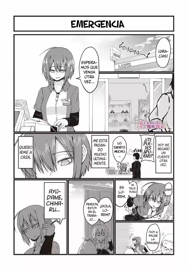 Página 3 — Musuko ga Kawaikute Shikataganai Mazoku no Hahaoya Capítulo 16