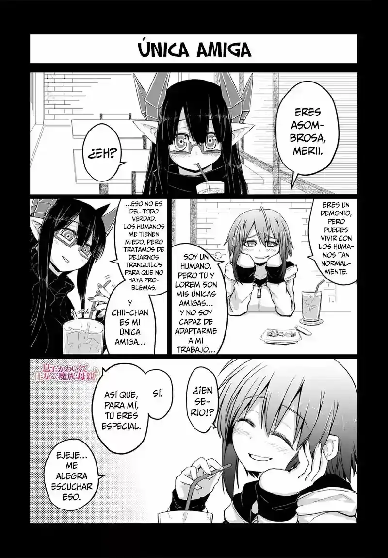 Página 3 — Musuko ga Kawaikute Shikataganai Mazoku no Hahaoya Capítulo 17