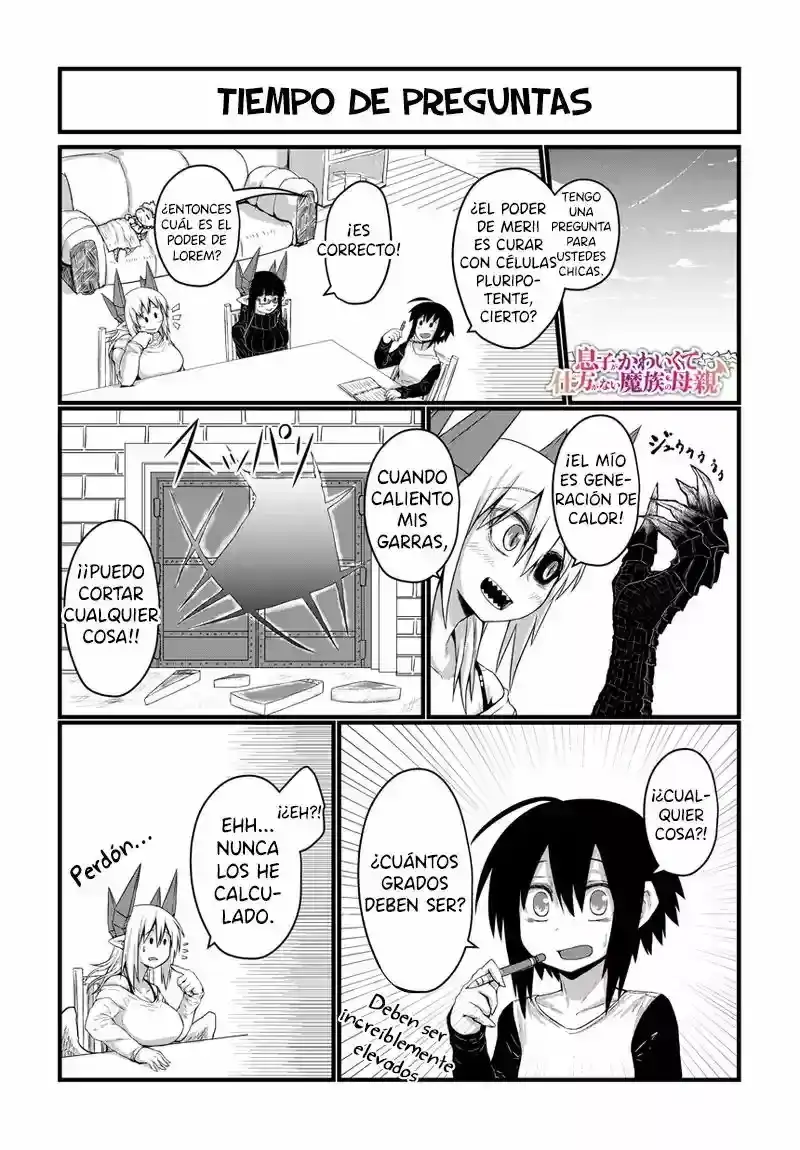 Página 2 — Musuko ga Kawaikute Shikataganai Mazoku no Hahaoya Capítulo 20