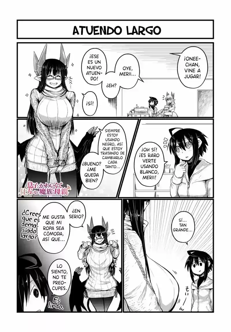 Página 2 — Musuko ga Kawaikute Shikataganai Mazoku no Hahaoya Capítulo 25