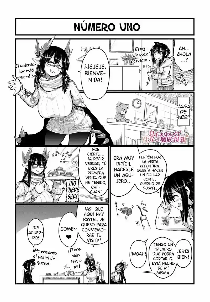 Página 2 — Musuko ga Kawaikute Shikataganai Mazoku no Hahaoya Capítulo 28