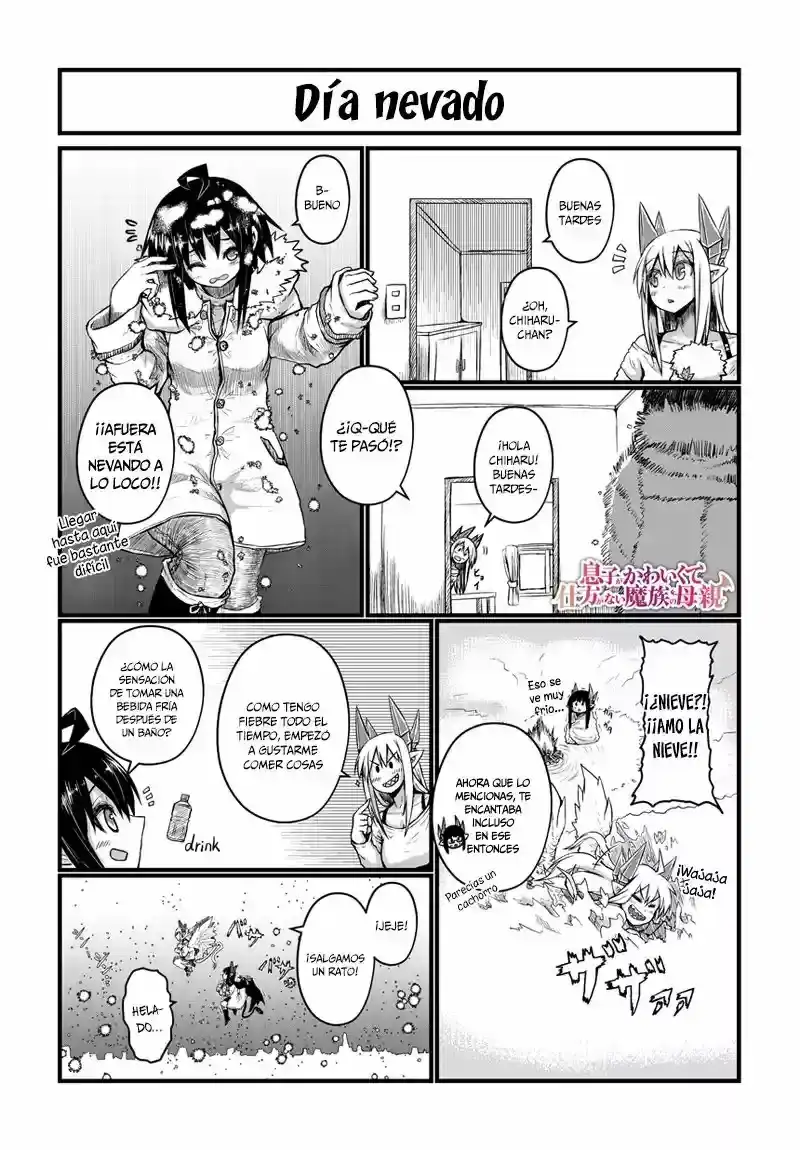 Página 2 — Musuko ga Kawaikute Shikataganai Mazoku no Hahaoya Capítulo 32