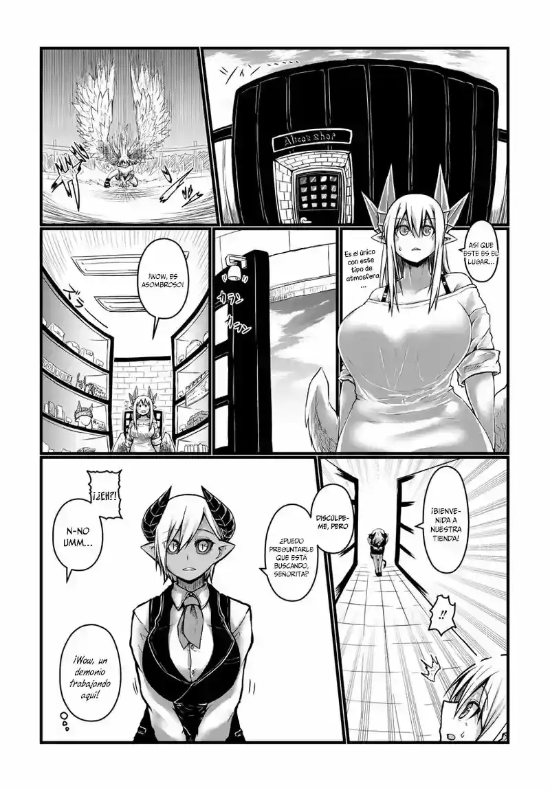Página 4 — Musuko ga Kawaikute Shikataganai Mazoku no Hahaoya Capítulo 33