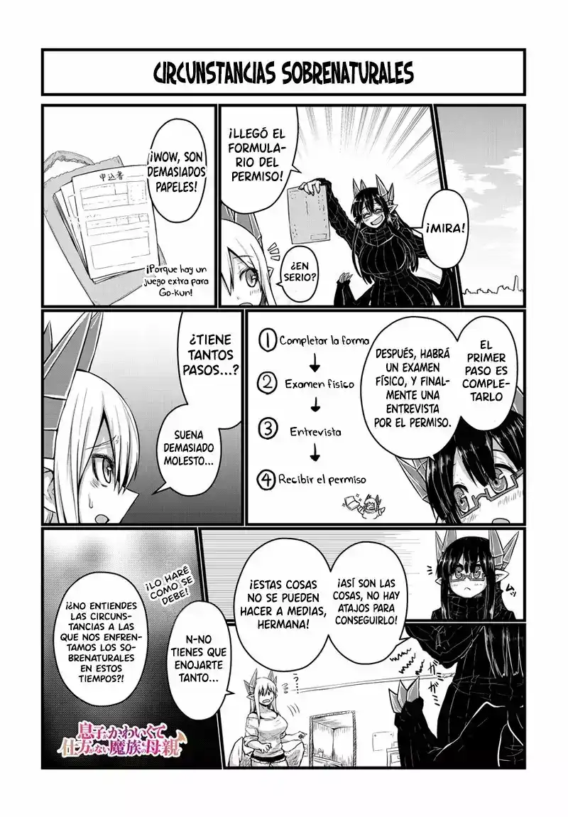Página 2 — Musuko ga Kawaikute Shikataganai Mazoku no Hahaoya Capítulo 36