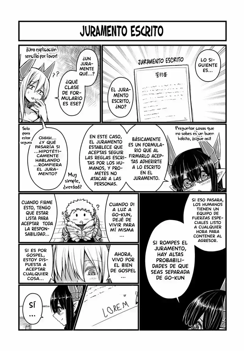 Página 5 — Musuko ga Kawaikute Shikataganai Mazoku no Hahaoya Capítulo 36