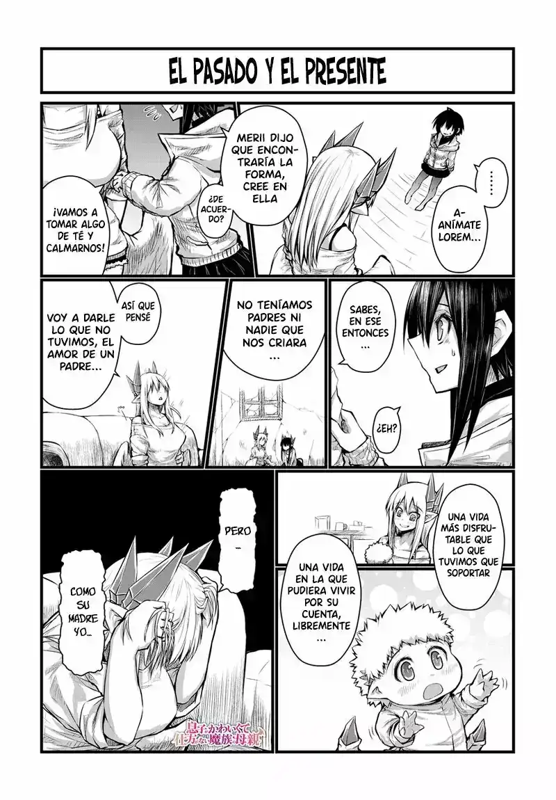 Página 2 — Musuko ga Kawaikute Shikataganai Mazoku no Hahaoya Capítulo 38