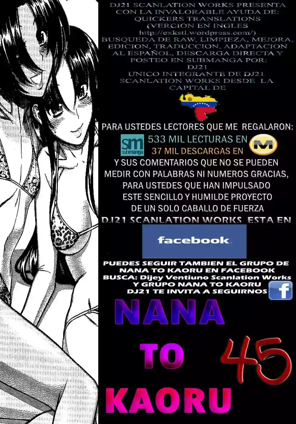 Página 2 — Nana to Kaoru Capítulo 45