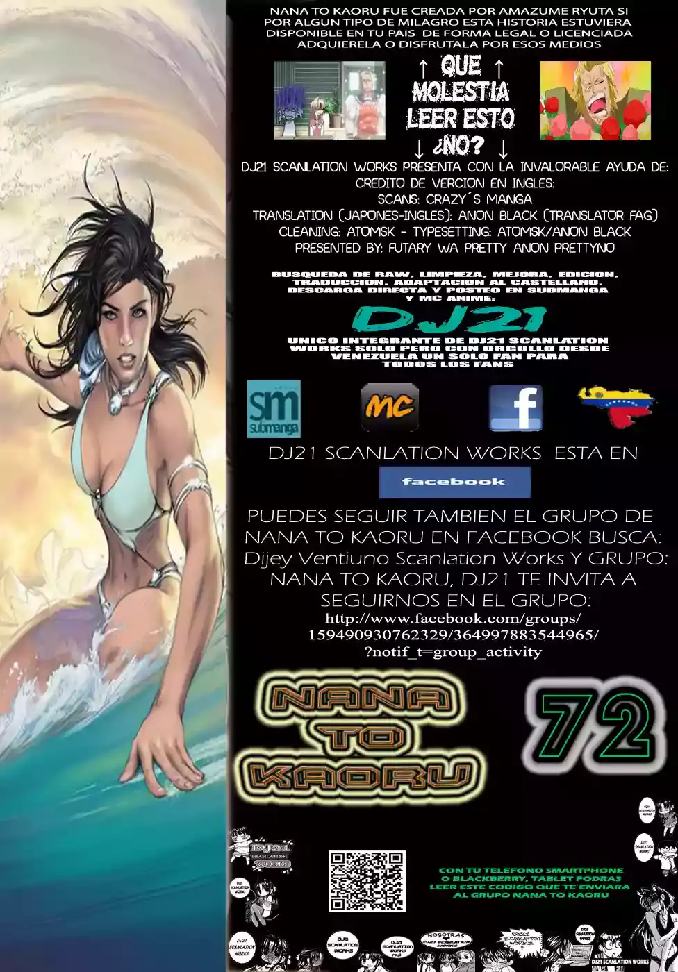 Página 1 — Nana to Kaoru Capítulo 72