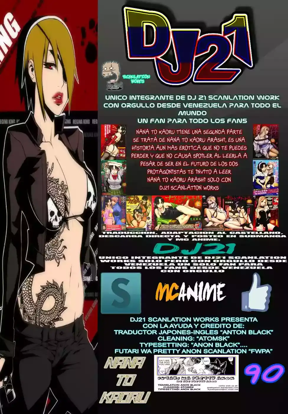 Página 1 — Nana to Kaoru Capítulo 90
