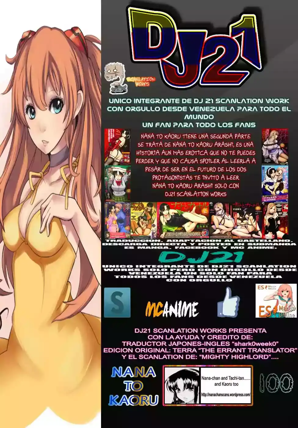 Página 1 — Nana to Kaoru Capítulo 100