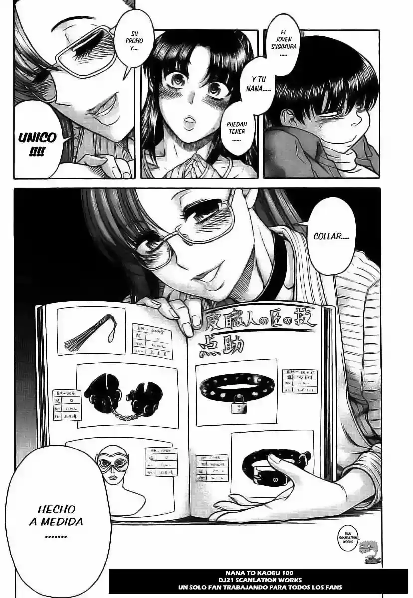 Página 21 — Nana to Kaoru Capítulo 100