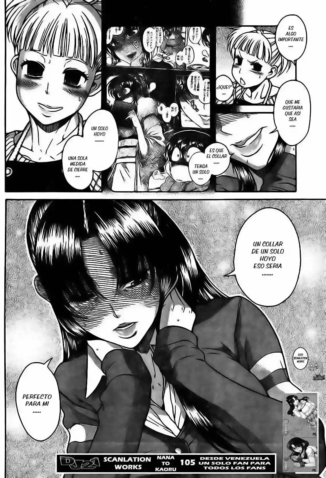 Página 21 — Nana to Kaoru Capítulo 105