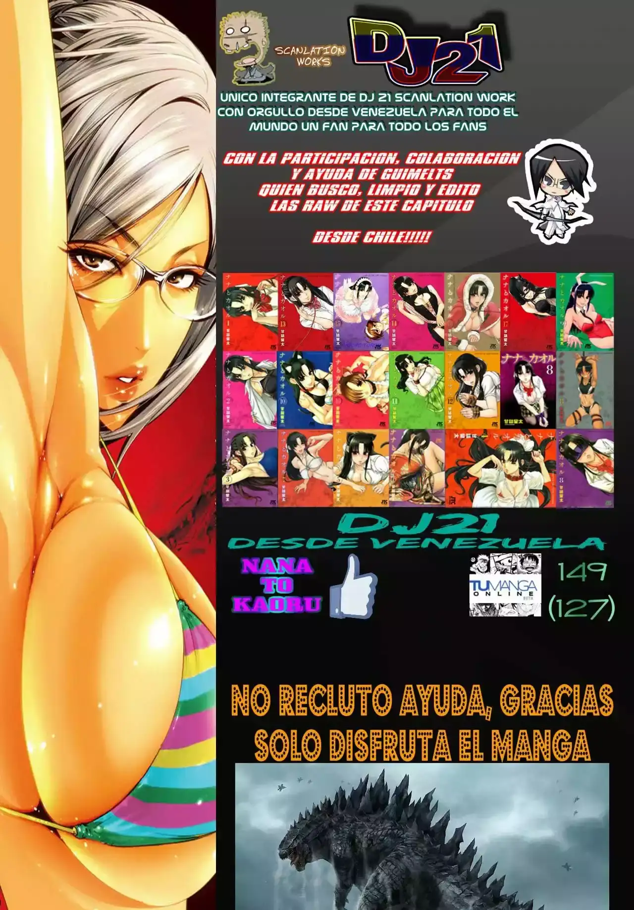 Página 3 — Nana to Kaoru Capítulo 149