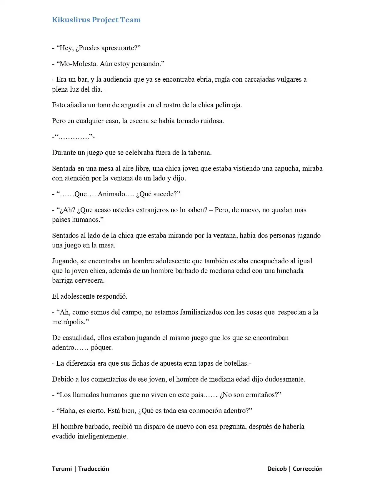 Página 6 — No Game No Life Capítulo 1.1