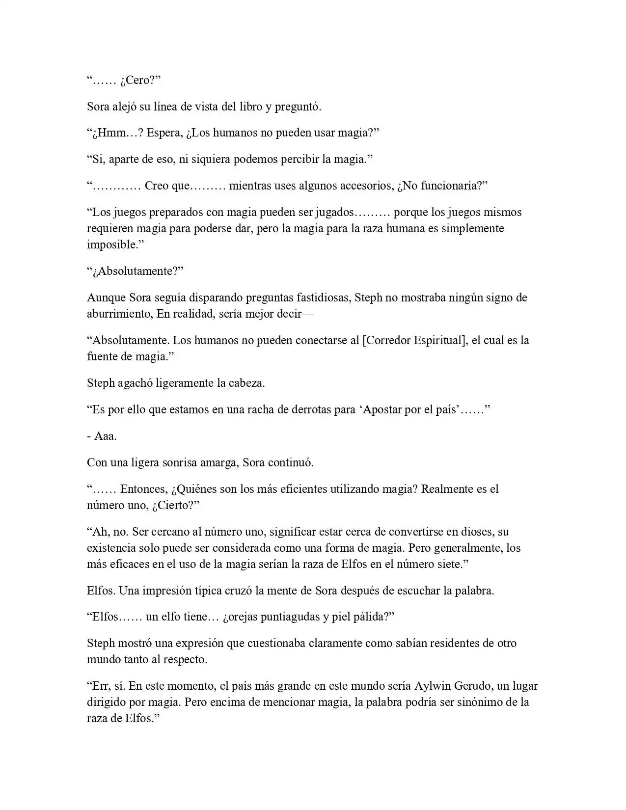 Página 14 — No Game No Life Capítulo 1.2
