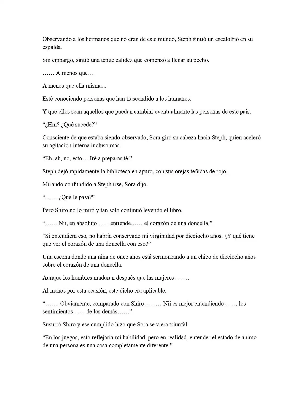 Página 18 — No Game No Life Capítulo 1.2