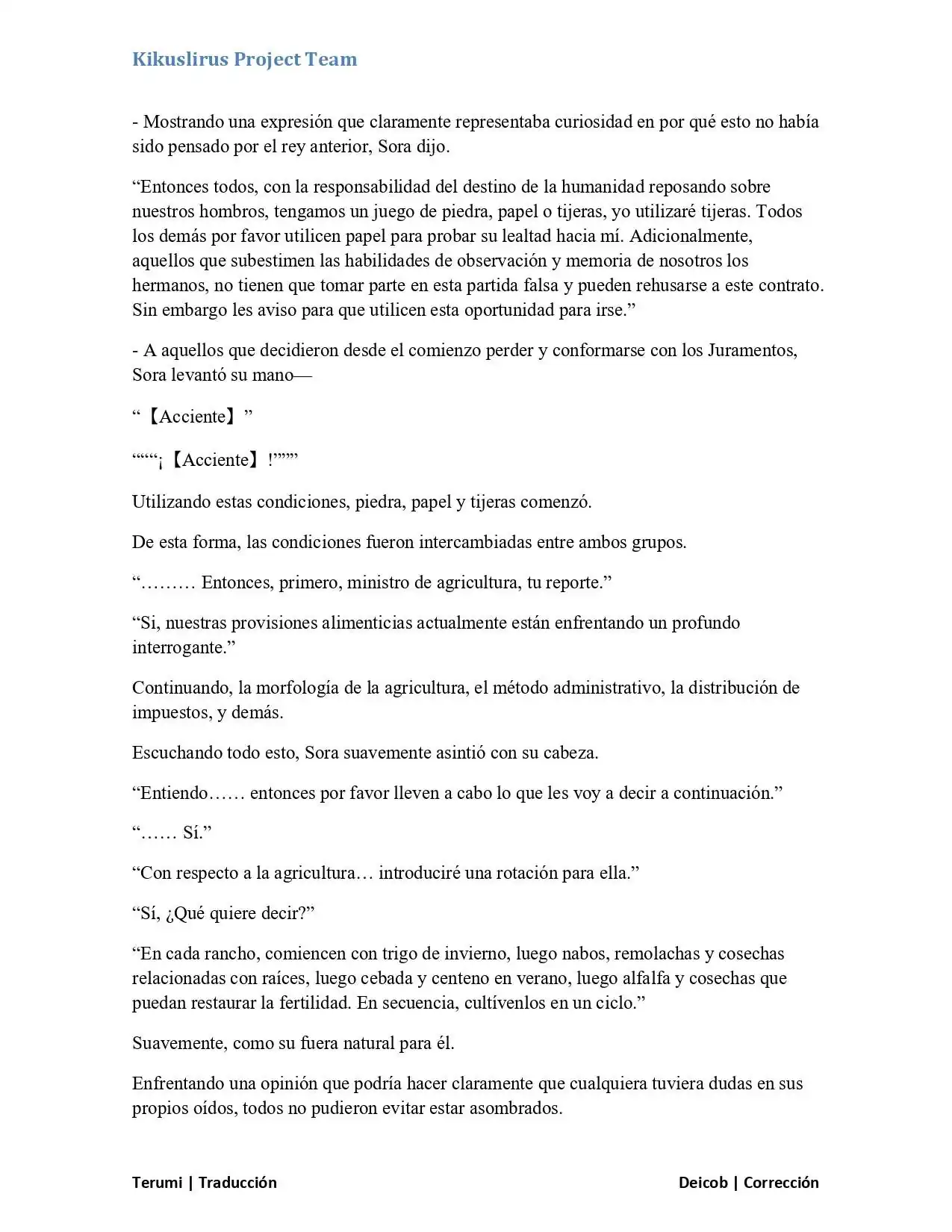 Página 7 — No Game No Life Capítulo 1.5