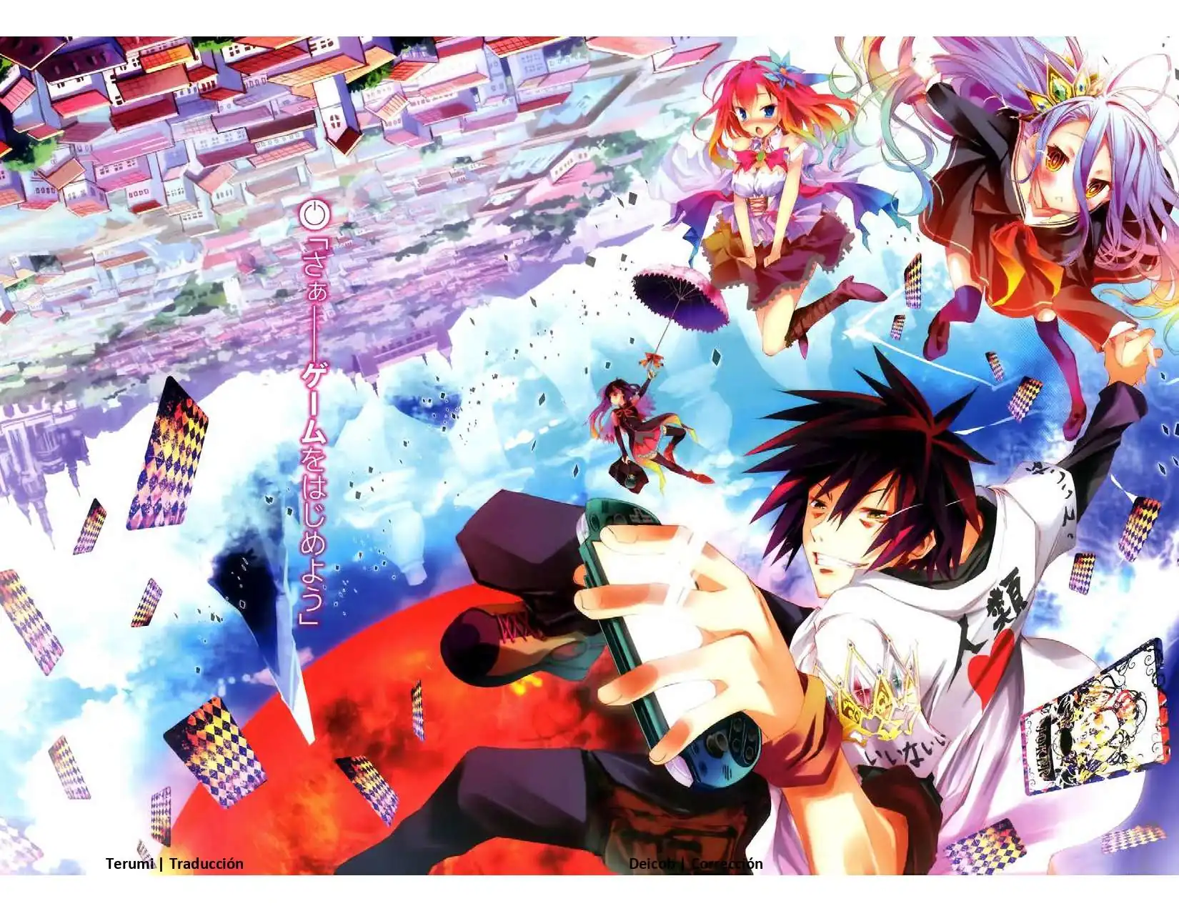 Página 18 — No Game No Life Capítulo 1.5