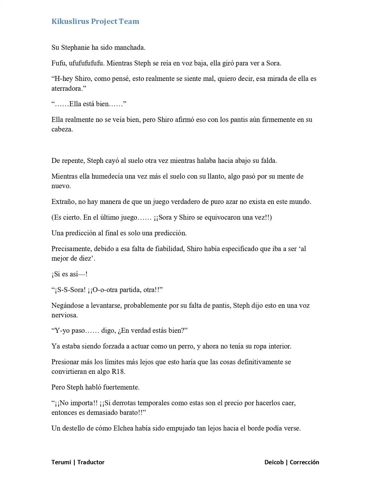 Página 27 — No Game No Life Capítulo 2.1