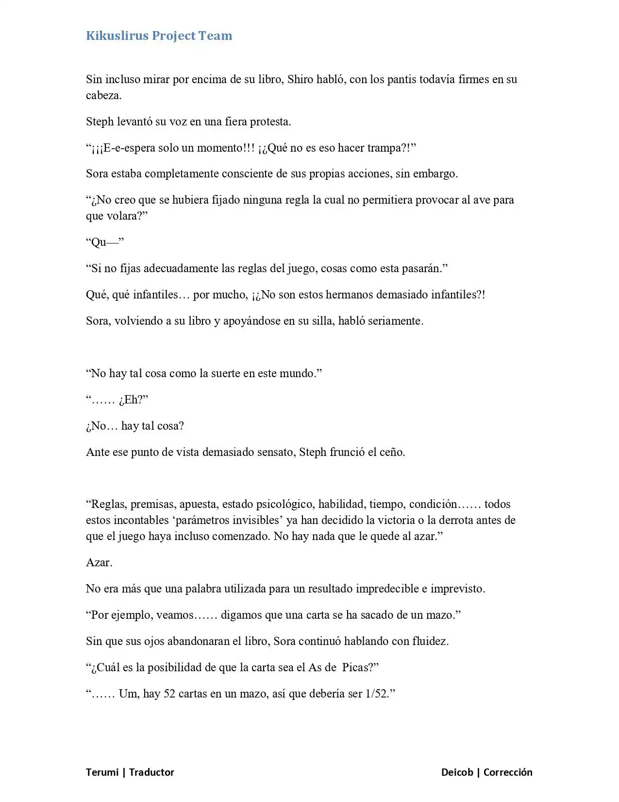 Página 29 — No Game No Life Capítulo 2.1