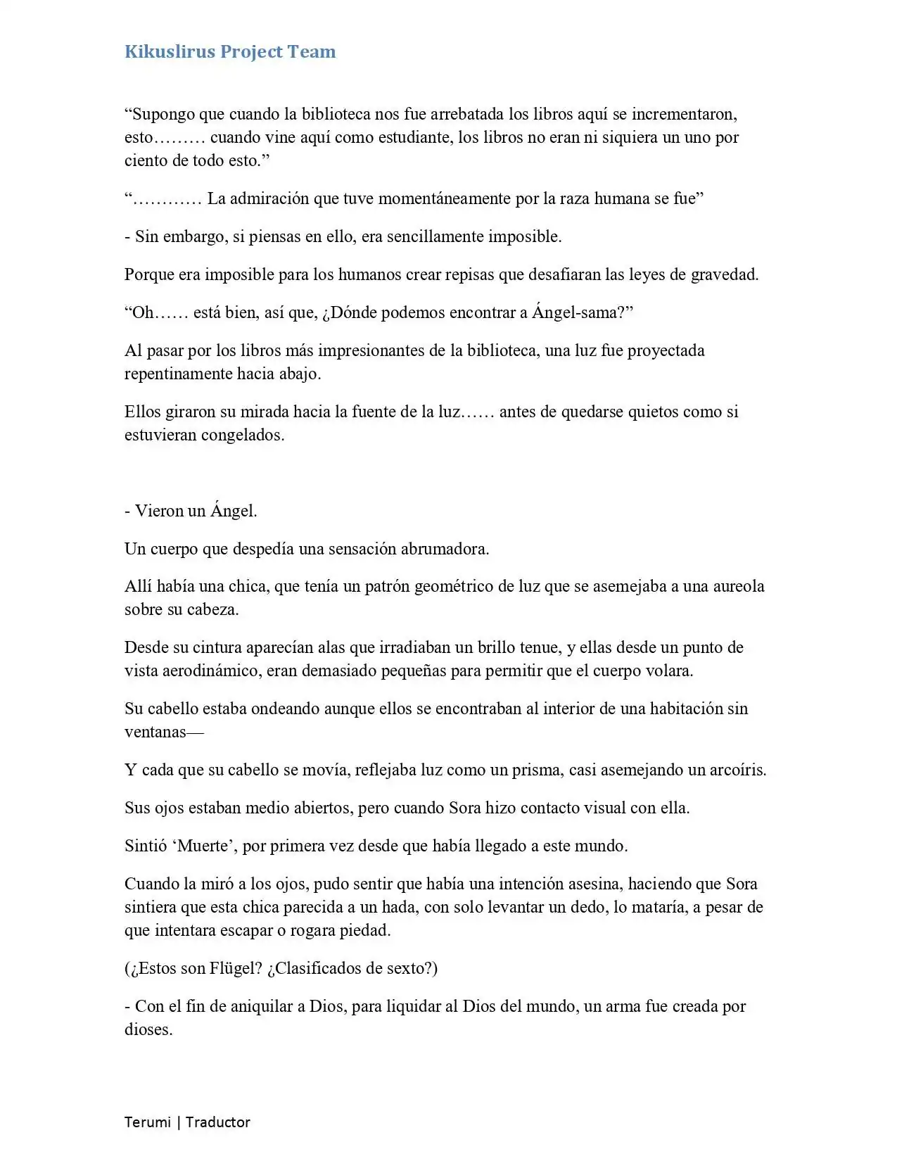 Página 3 — No Game No Life Capítulo 2.2