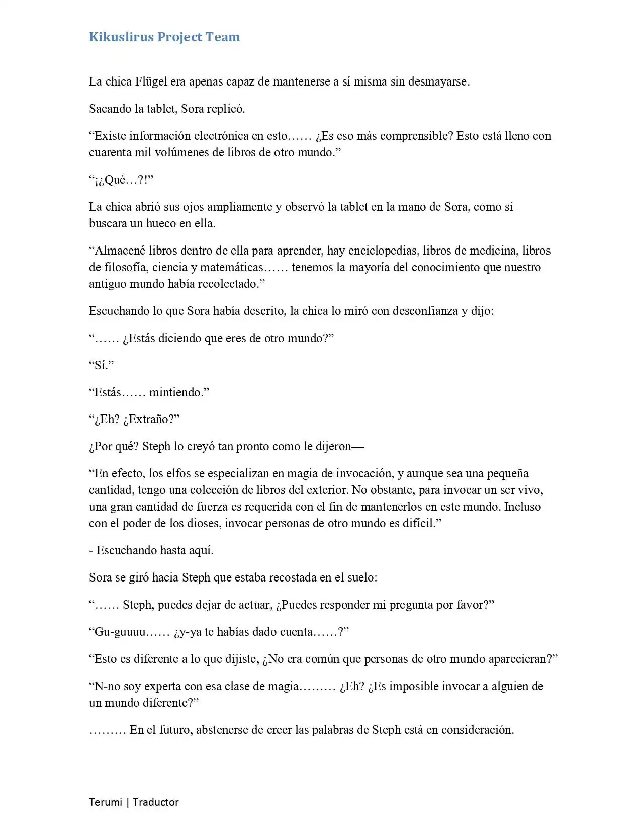 Página 8 — No Game No Life Capítulo 2.2