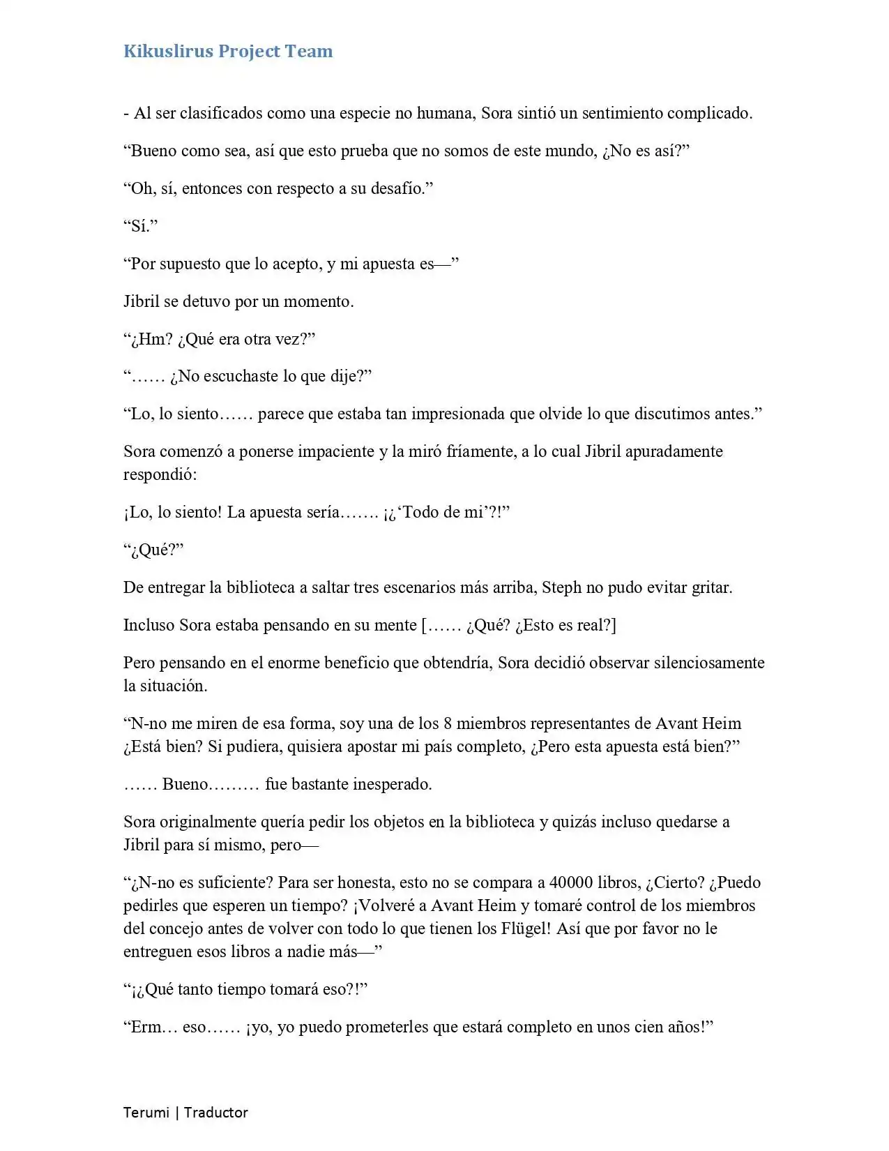 Página 15 — No Game No Life Capítulo 2.2
