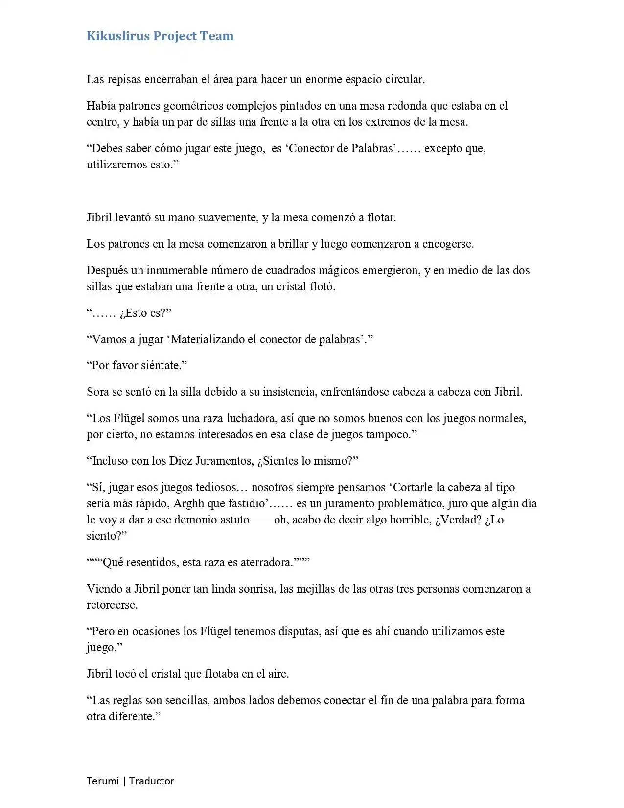 Página 19 — No Game No Life Capítulo 2.2