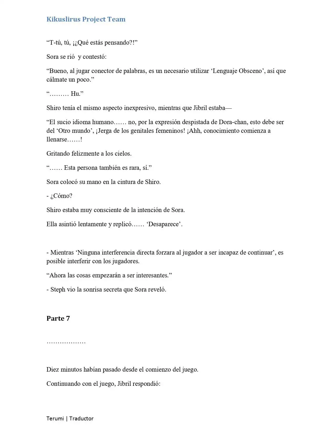 Página 28 — No Game No Life Capítulo 2.2