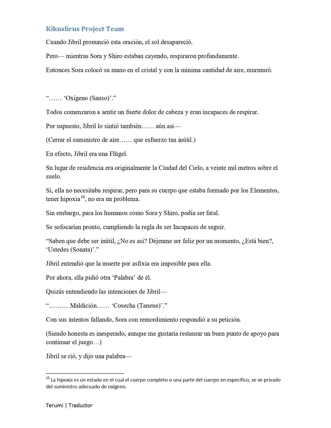 Página 39 — No Game No Life Capítulo 2.2
