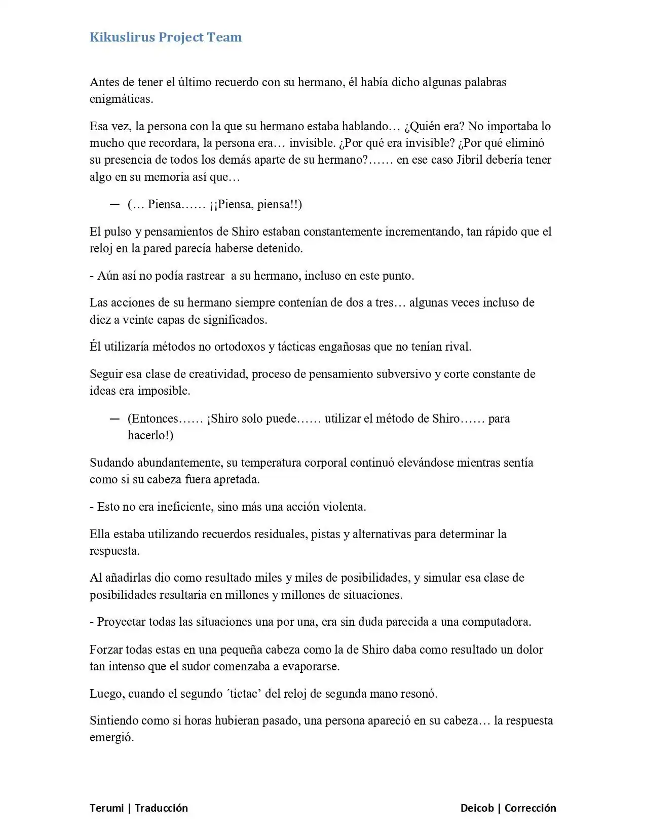 Página 18 — No Game No Life Capítulo 3.1