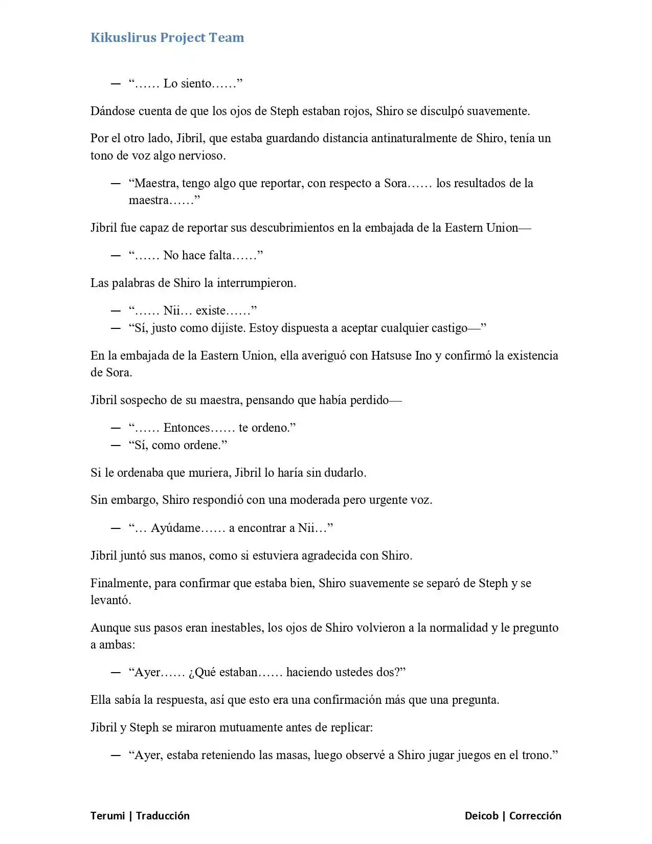 Página 23 — No Game No Life Capítulo 3.1
