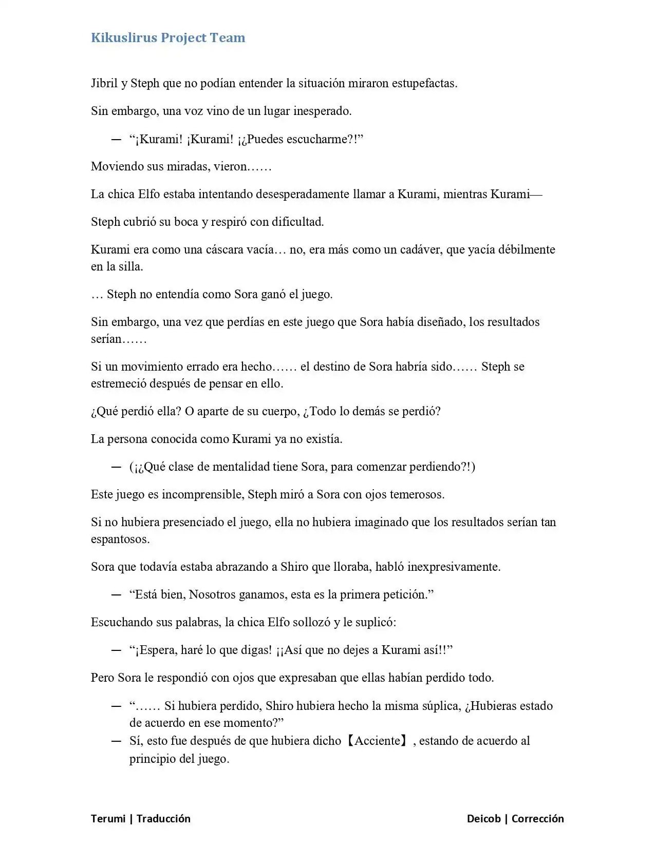 Página 48 — No Game No Life Capítulo 3.1