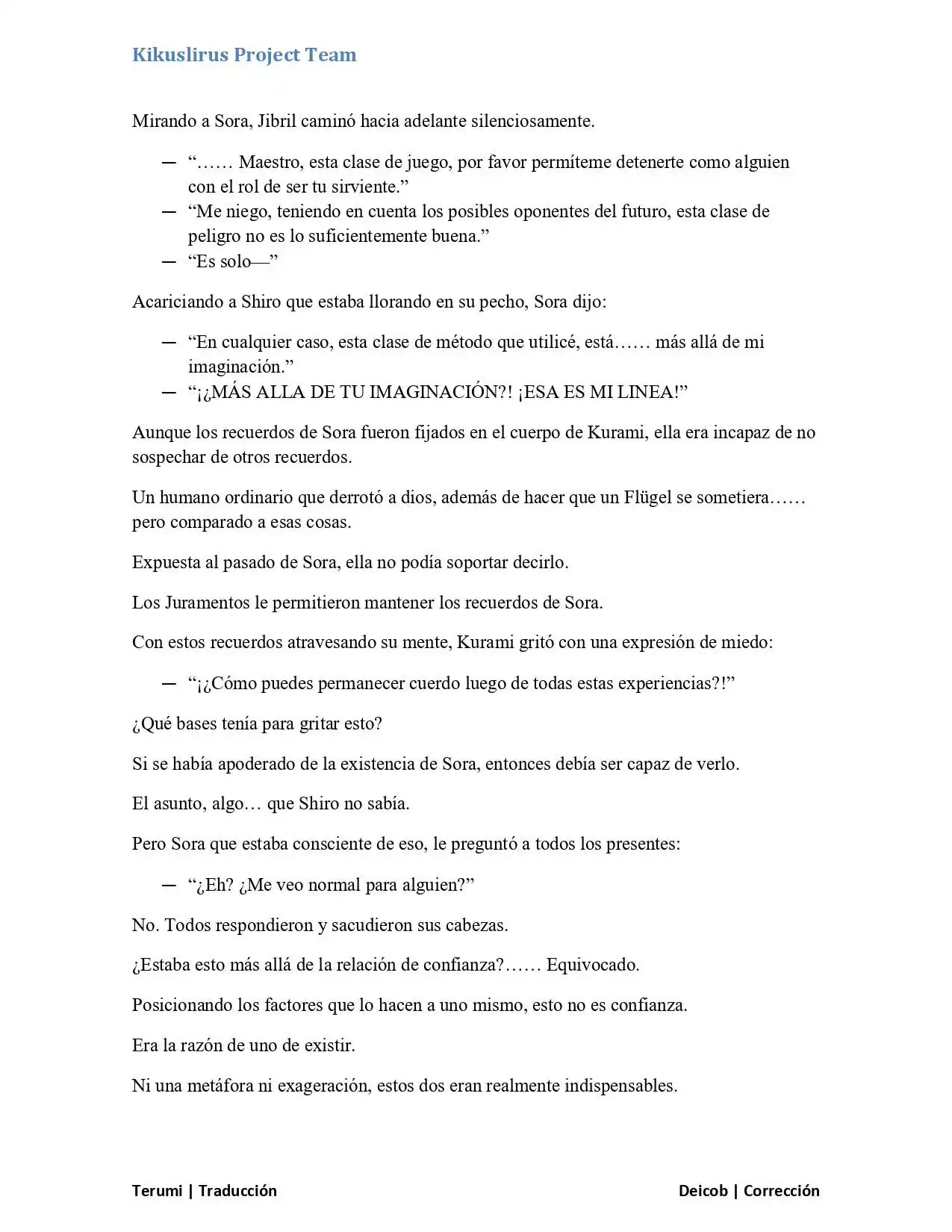 Página 50 — No Game No Life Capítulo 3.1
