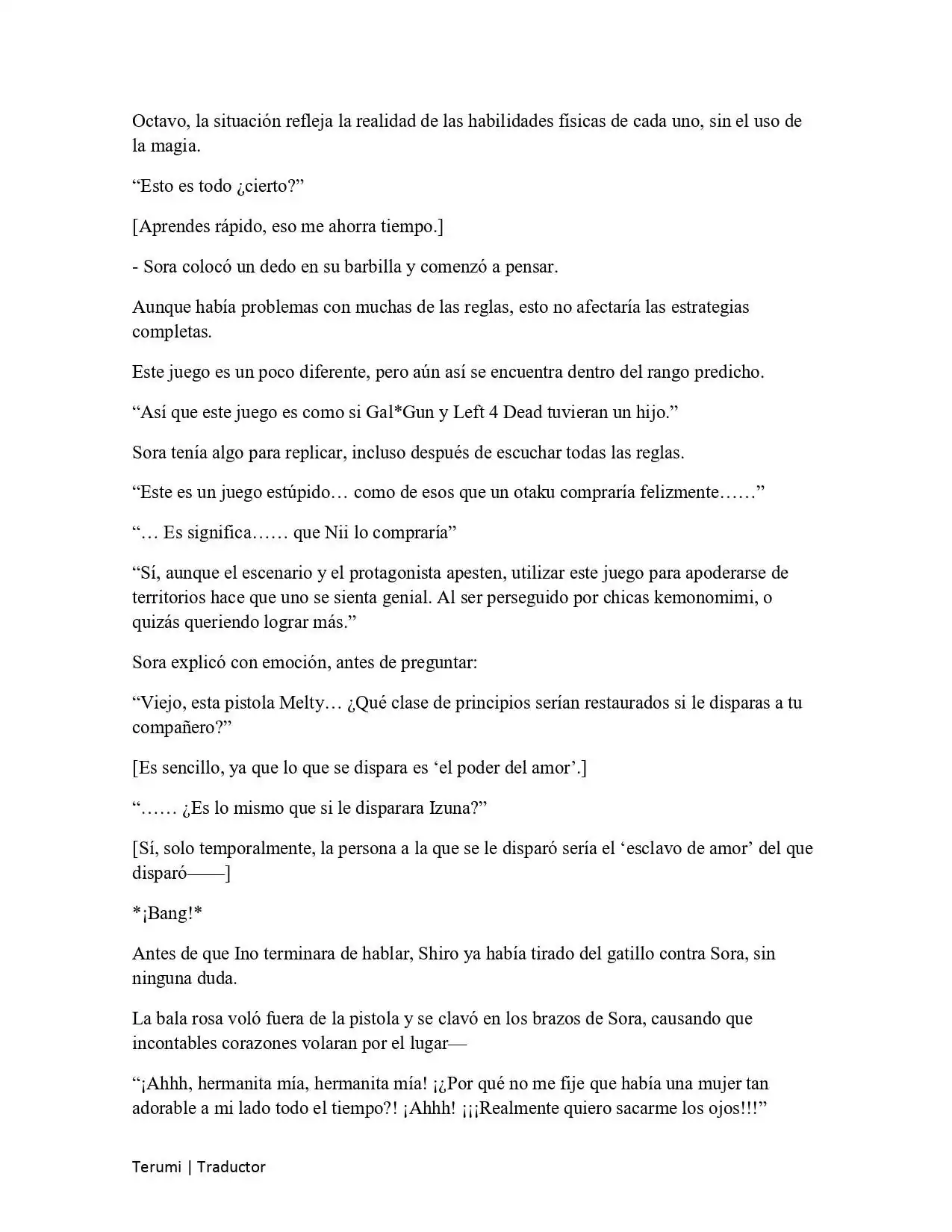 Página 21 — No Game No Life Capítulo 3.3