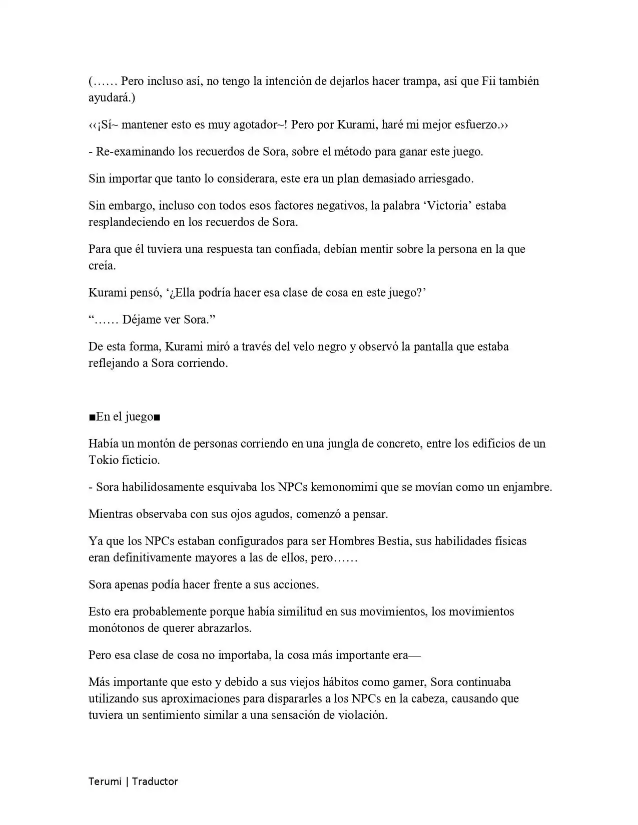 Página 26 — No Game No Life Capítulo 3.3