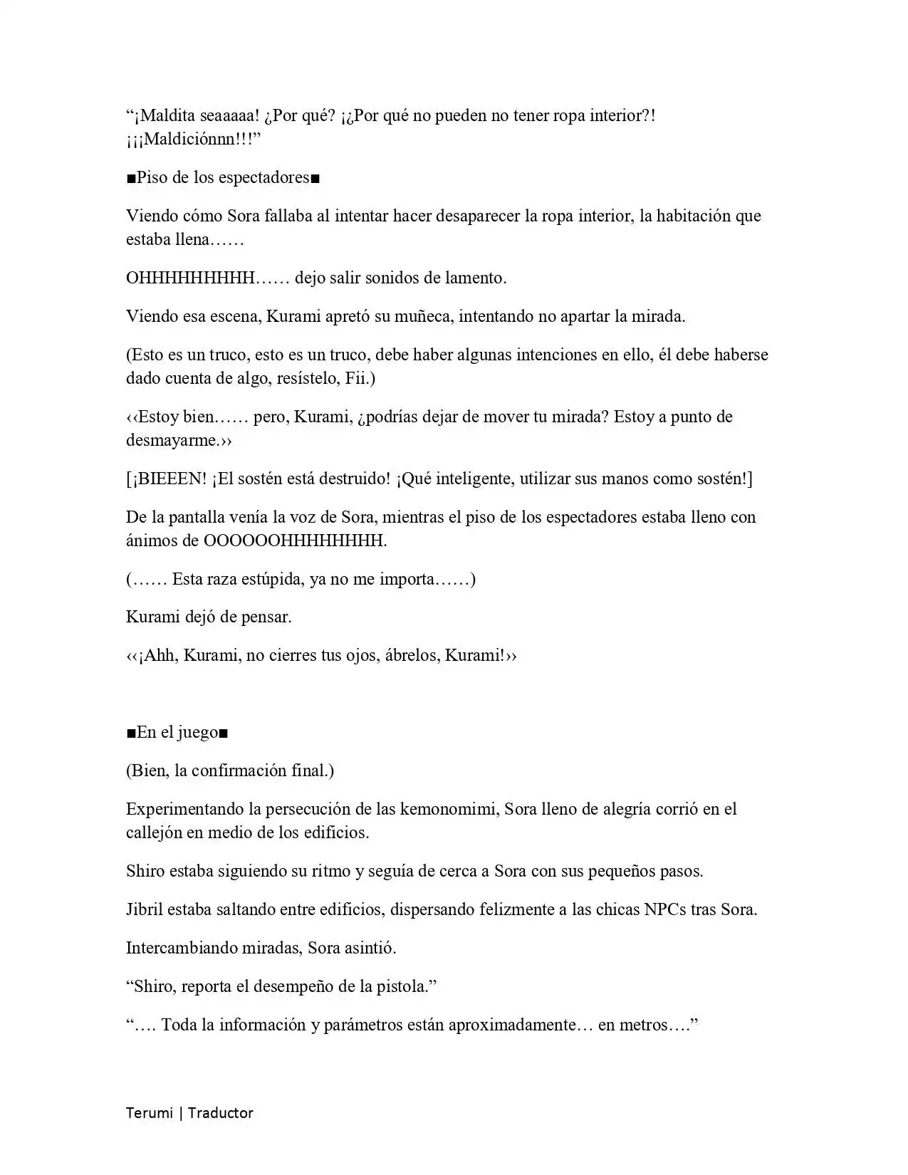 Página 28 — No Game No Life Capítulo 3.3