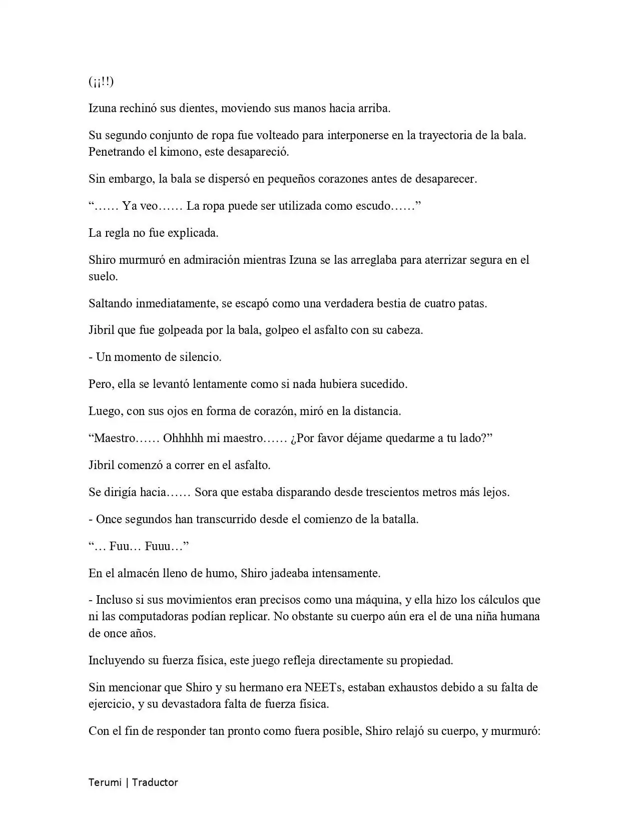 Página 39 — No Game No Life Capítulo 3.3