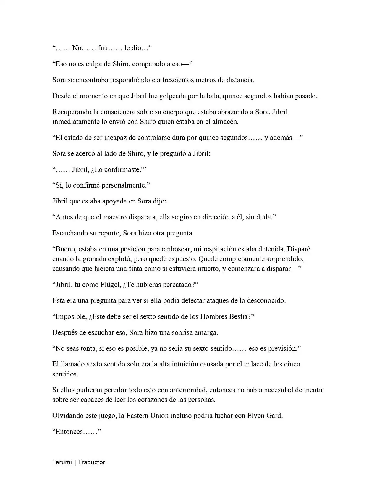 Página 40 — No Game No Life Capítulo 3.3