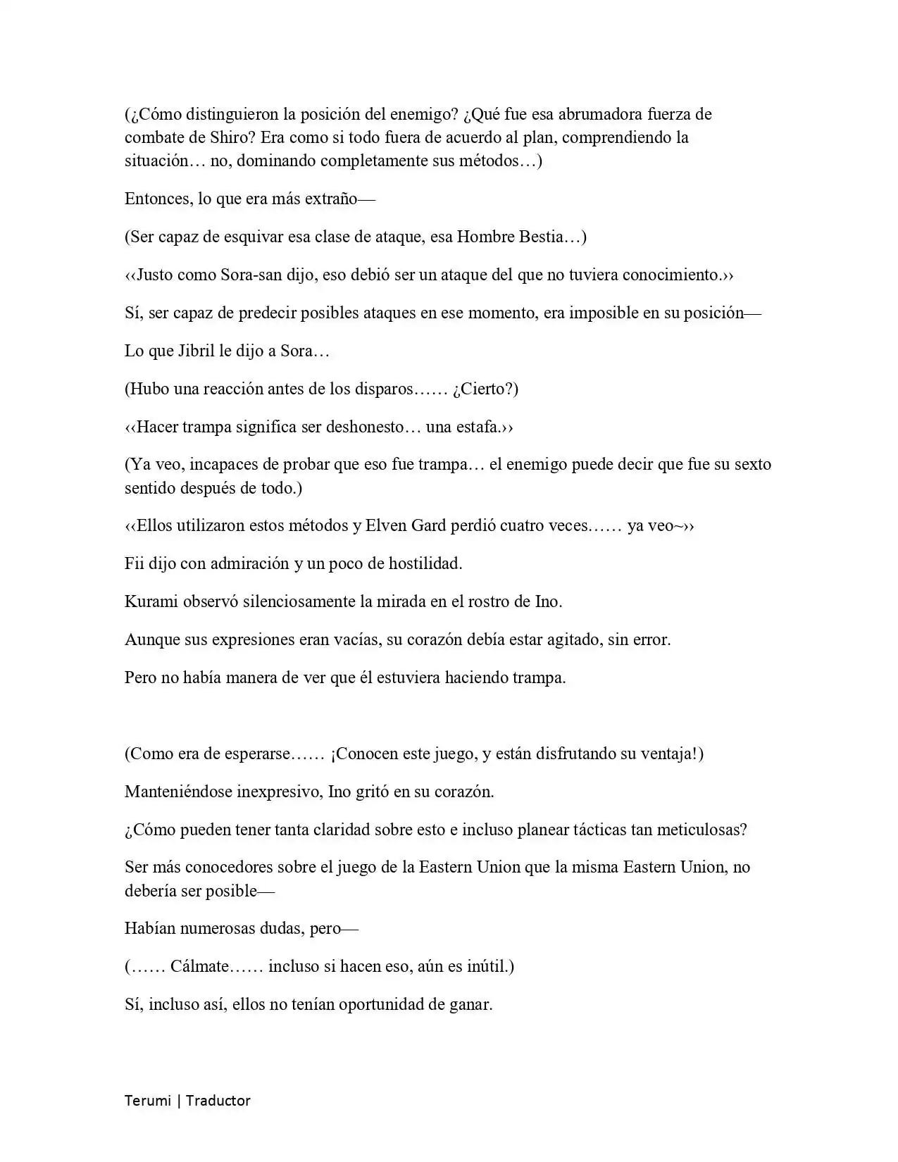 Página 42 — No Game No Life Capítulo 3.3