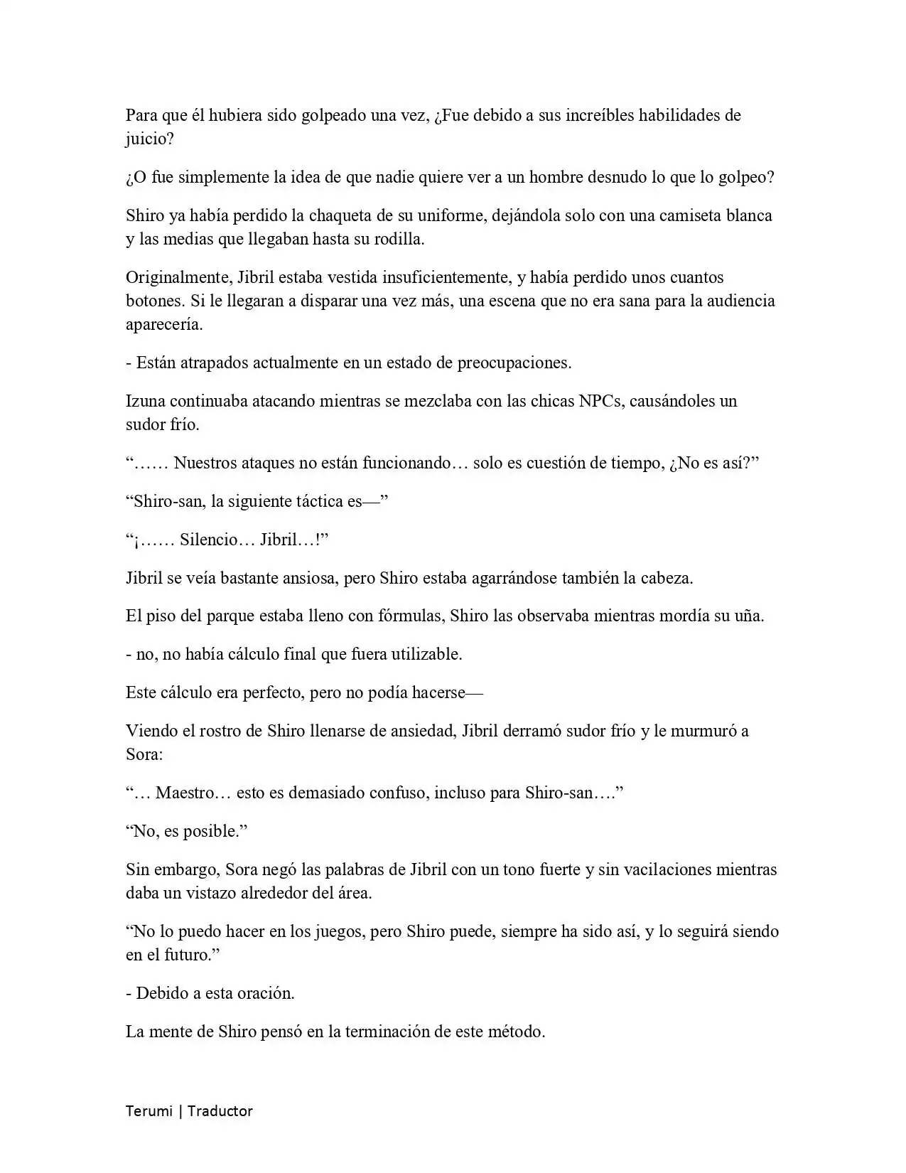 Página 52 — No Game No Life Capítulo 3.3