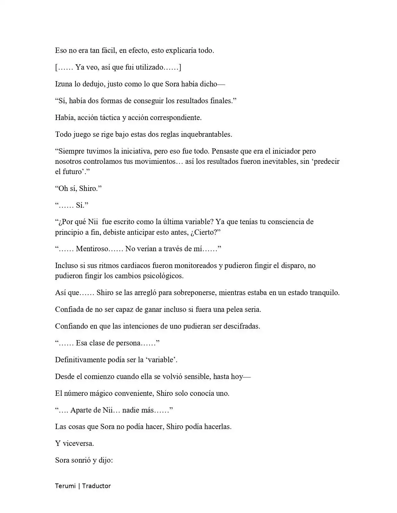 Página 76 — No Game No Life Capítulo 3.3