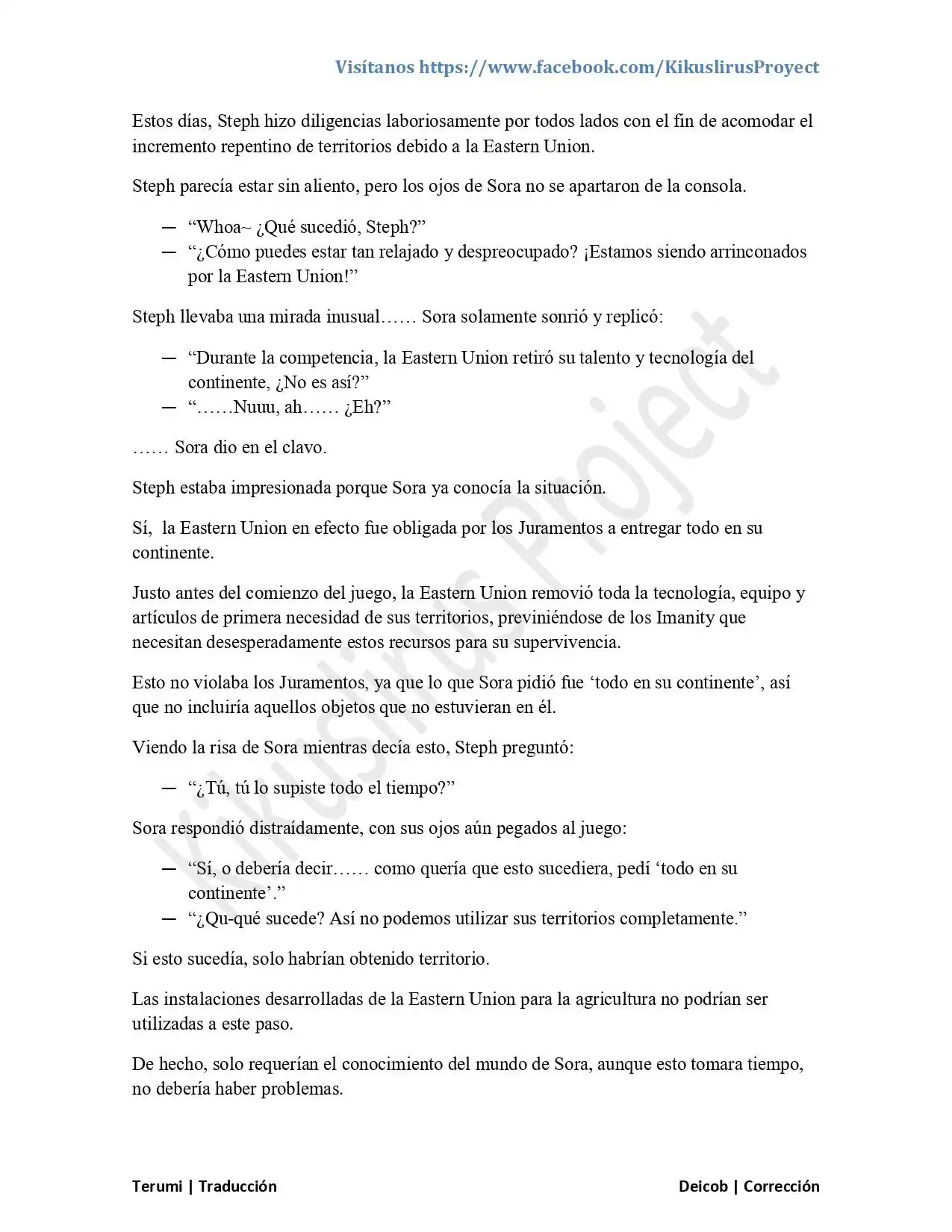 Página 2 — No Game No Life Capítulo 3.4