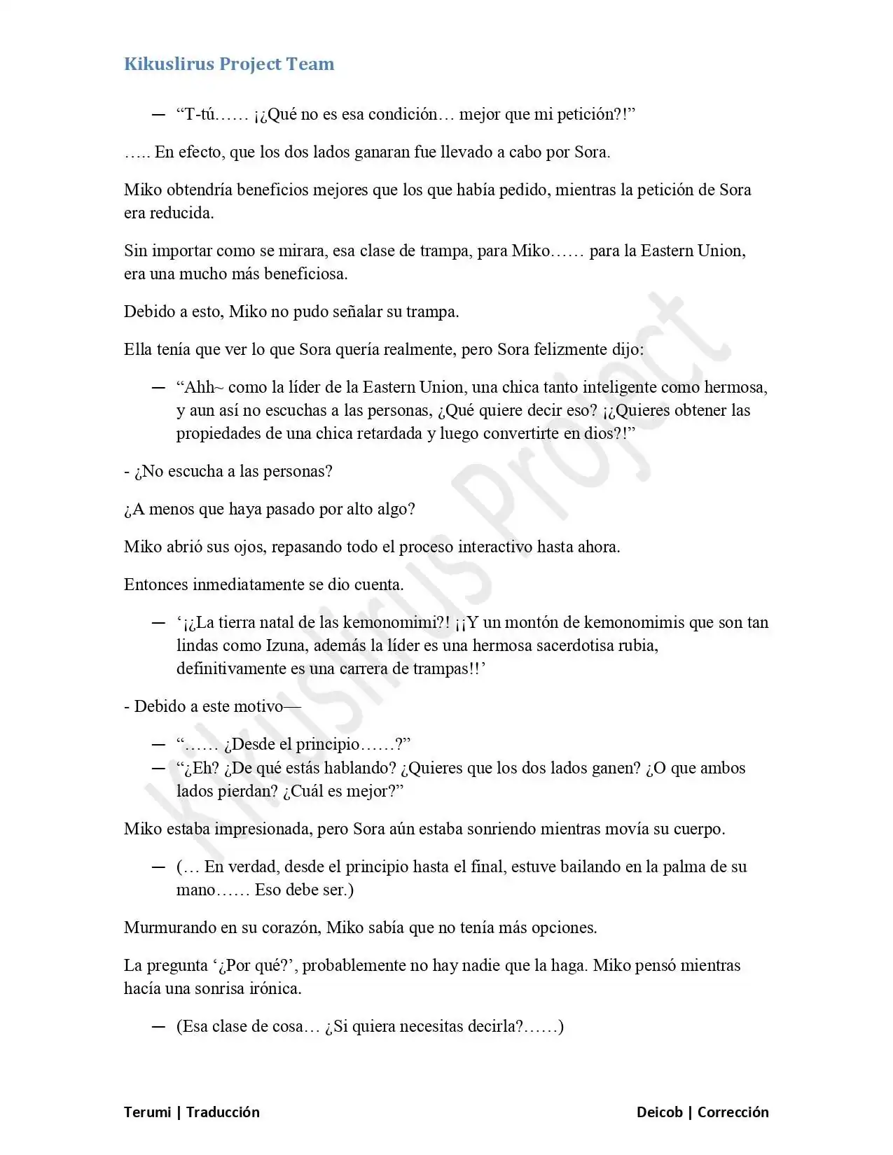 Página 23 — No Game No Life Capítulo 3.4