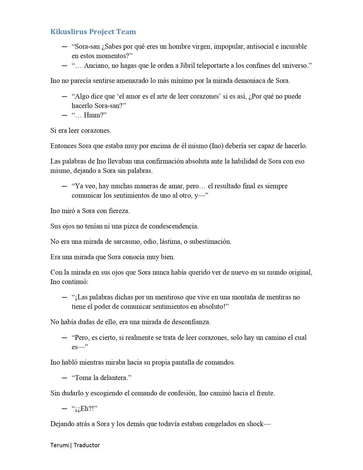 Página 34 — No Game No Life Capítulo 4.3