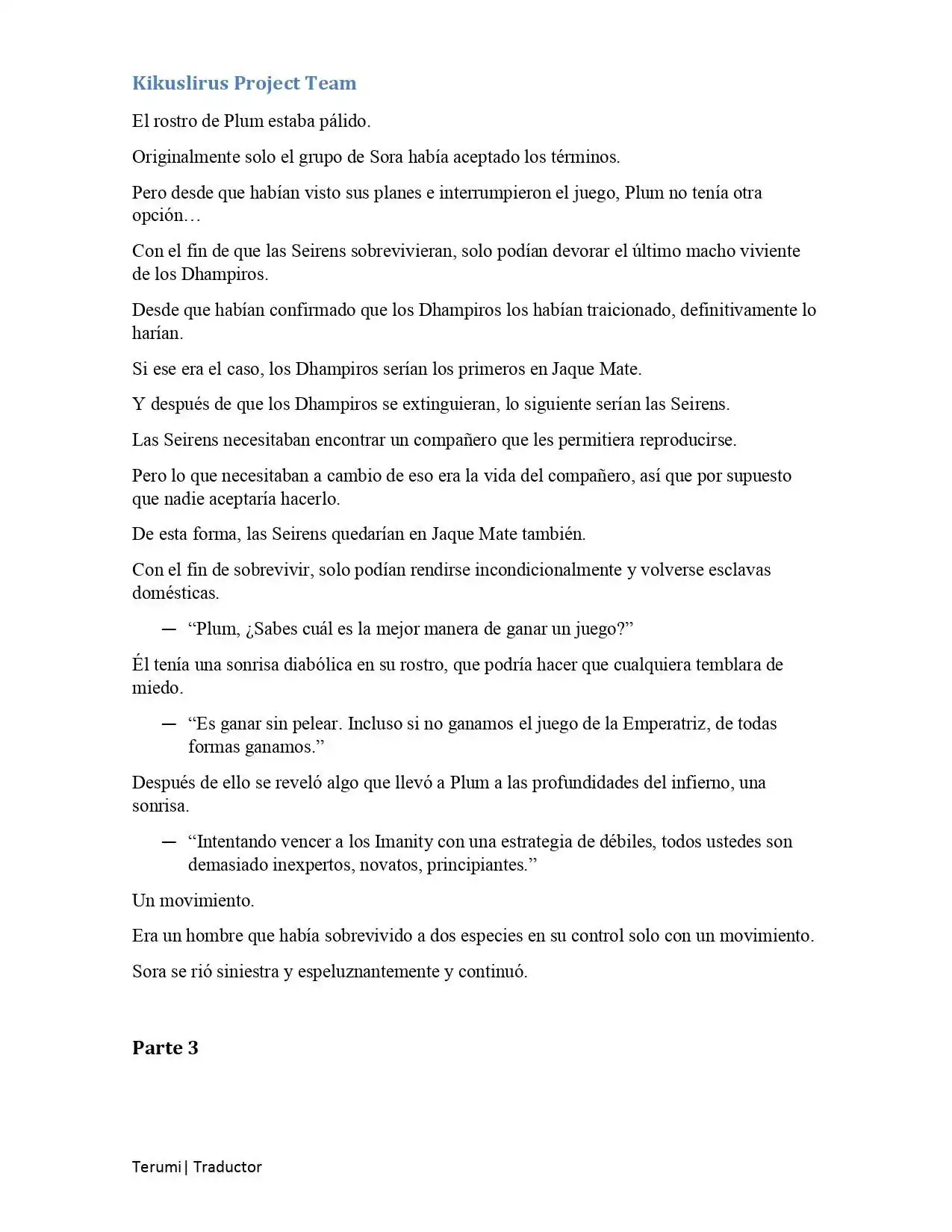 Página 17 — No Game No Life Capítulo 4.4