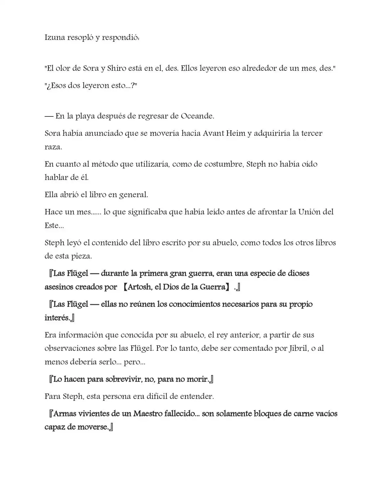 Página 5 — No Game No Life Capítulo 5.2