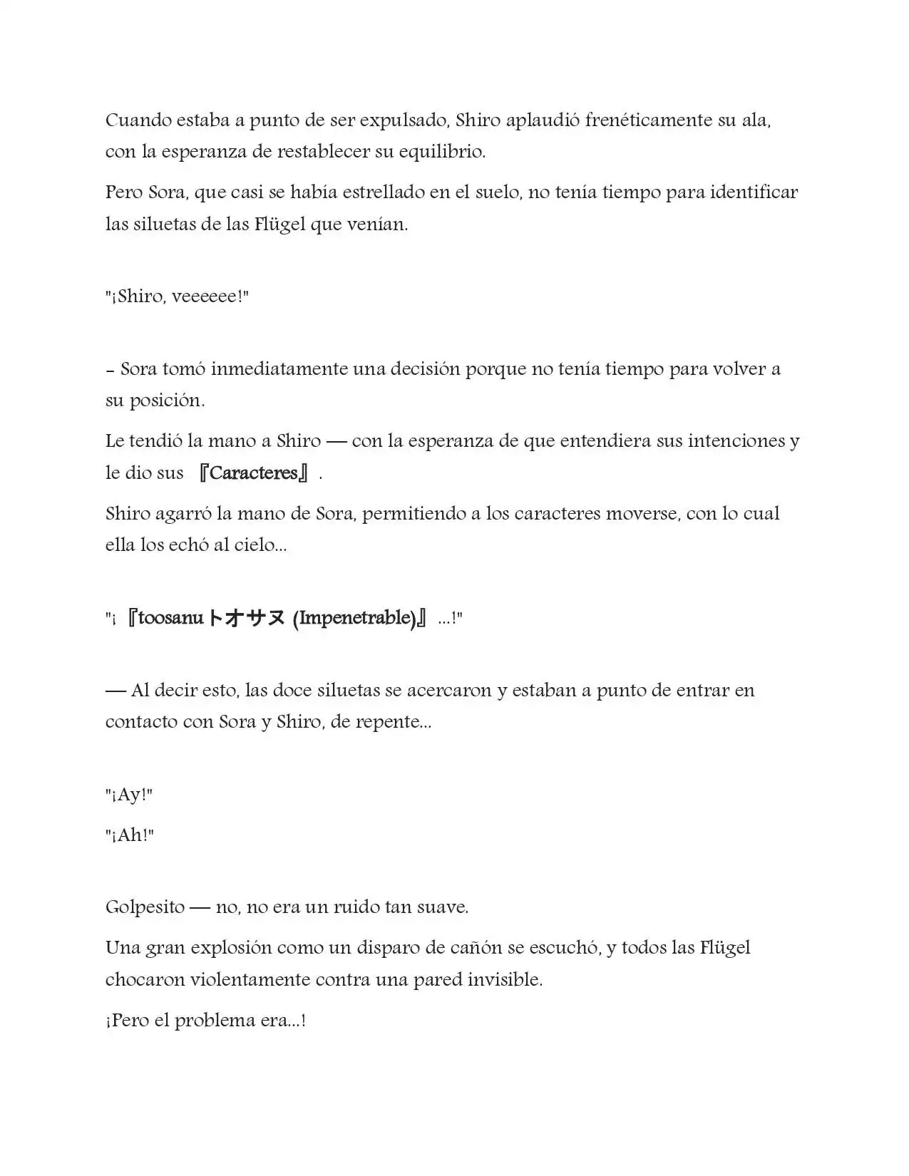 Página 35 — No Game No Life Capítulo 5.2