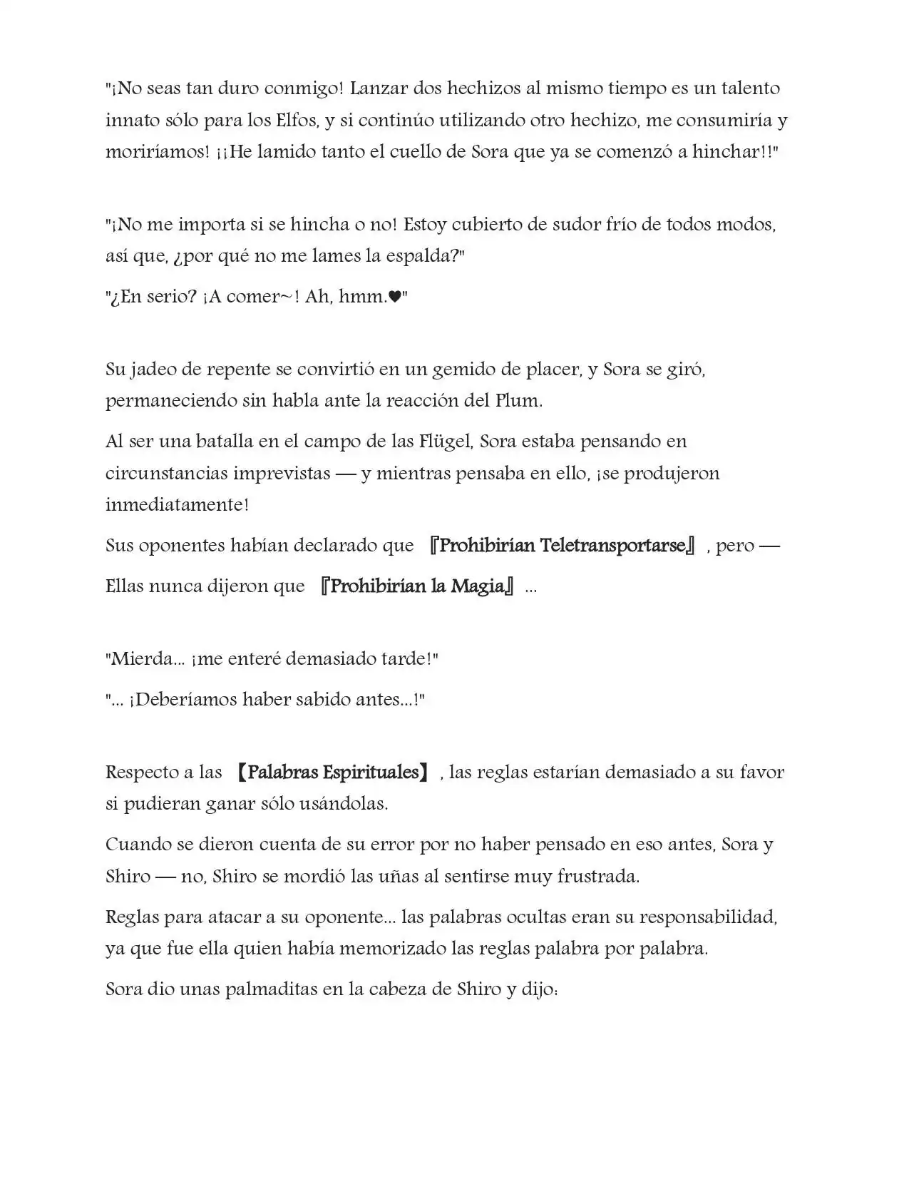 Página 45 — No Game No Life Capítulo 5.2