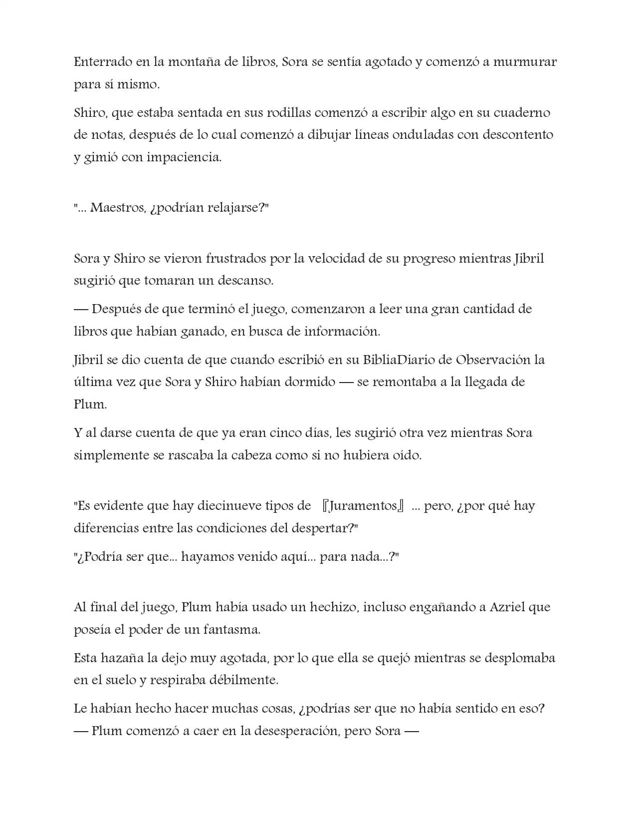 Página 64 — No Game No Life Capítulo 5.3